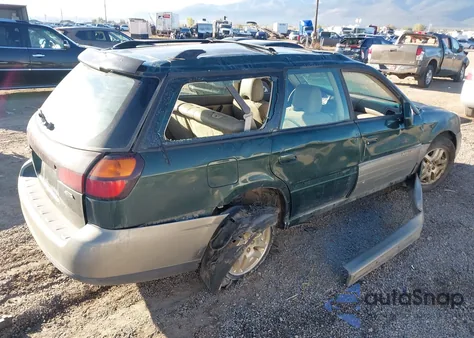 2000 Subaru Outback Limited z USA, uszkodzony, nr VIN 4S3BH6867Y7616679